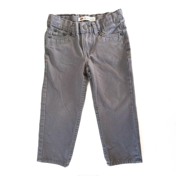 Levi’s Boys 502 Regular Taper | Gray | 3T - Picture 3 of 6